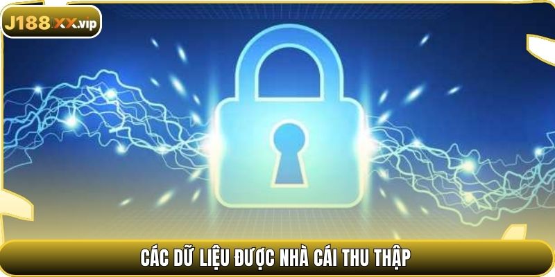 Các dữ liệu được nhà cái thu thập