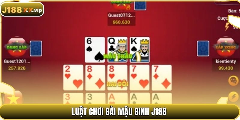 Luật chơi bài mậu binh J188